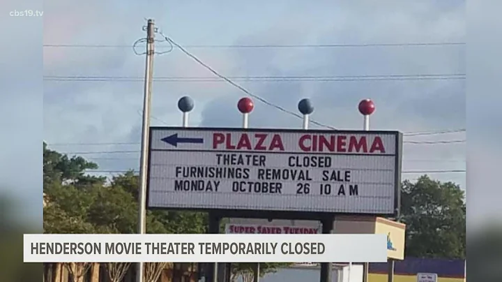 Owner of Plaza Cinemas in Henderson says movie theater is temporarily closed