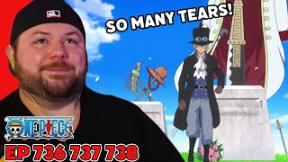 Sabo Remembers Ace | One Piece Reaction - Episode 736, 737, & 738