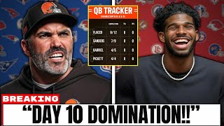 Shedeur Sanders VIRAL THROW DOMINATES Browns Camp Day 10!