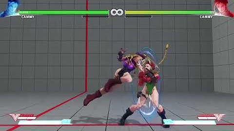 SFV Cammy - Instant Air Overhead / Fuzzy Guard