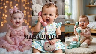 Cutest Baby Phone Call Ever Try Not To Laugh Challenge