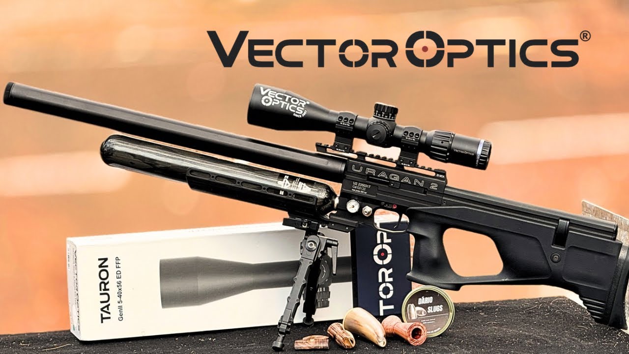 Conheça a Luneta Vector Optics SCFF-35 Tauron GenII 5-40x56 ED @VectorOptics 