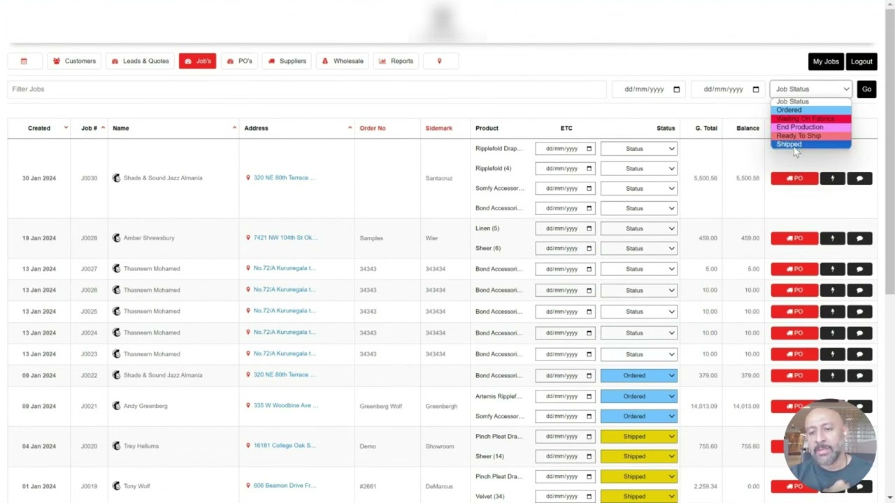 How to Track Order Status & Manage Manufacturing in BlinQ Software