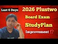 Study Plan 📈 Plustwo Public Exam ⏰ Last 6Days Plan Improvement🥲 ⁉️ #plustwoexam #studyplan #examplan