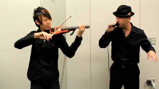 Video thumbnail of "Electric Violin and Beatbox: The Devil Canon"