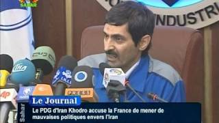 Le Pdg Diran Khodro Accuse La France De Mener De Mauvaises Poiques Envers Liran