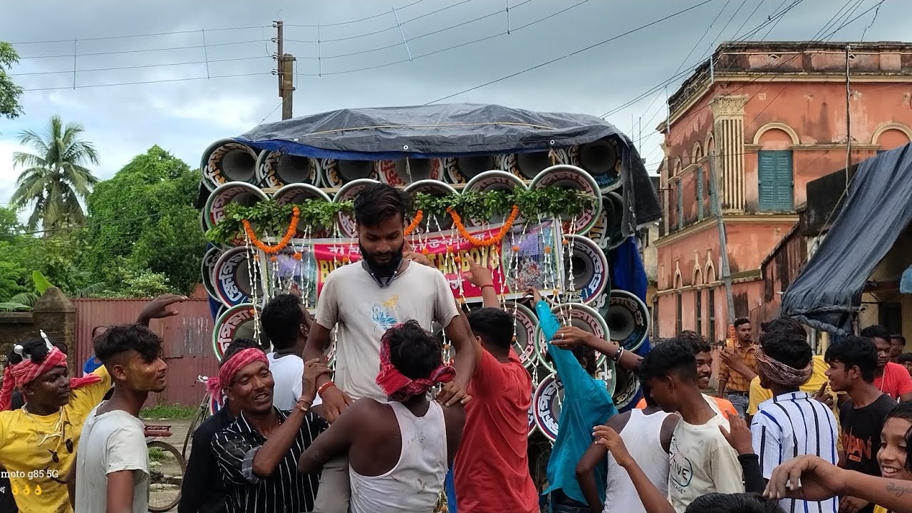 খেপিমা সাউন্ড 4k বাজিয়ে রোড শো করছে দেখো গলির ভেতর দিয়ে 
