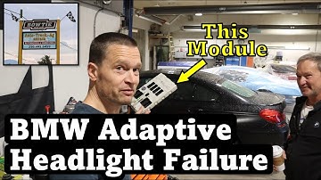 BMW F30 Headlight Vertical Aim Malfunction - Part 2 | What Part Actually Failed?!?