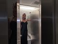 quick change in the loo at #thecrow premiere 🖤 see it in theaters friday