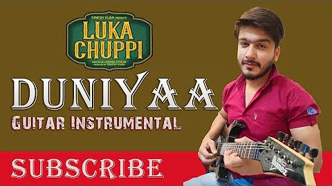 duniya luka chuppi guitar instrumental | duniya luka chuppi guitar lesson | duniya guitar cover