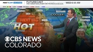 Hot weather and high fire danger to end the week across Colorado