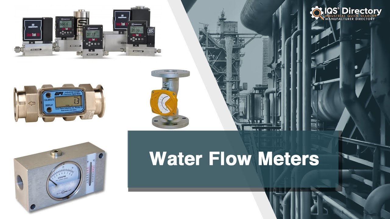 Water Flow Meter Manufacturers, Suppliers, and Industry Information