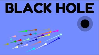 Black Hole - Survival Marble Race in Algodoo