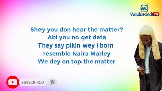 Zlatan – The Matter Ft. Papisnoop (Lyrics Video)