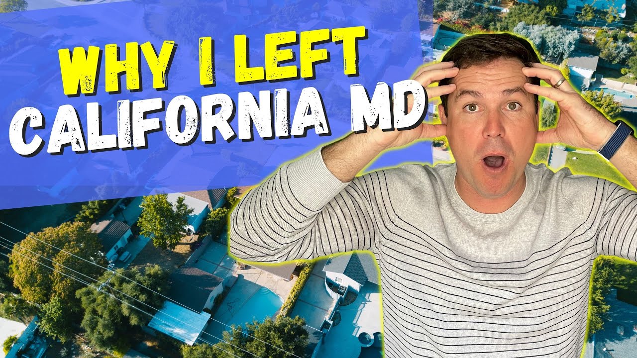 7 Reasons WHY I LEFT California, Maryland - Living in Southern Maryland