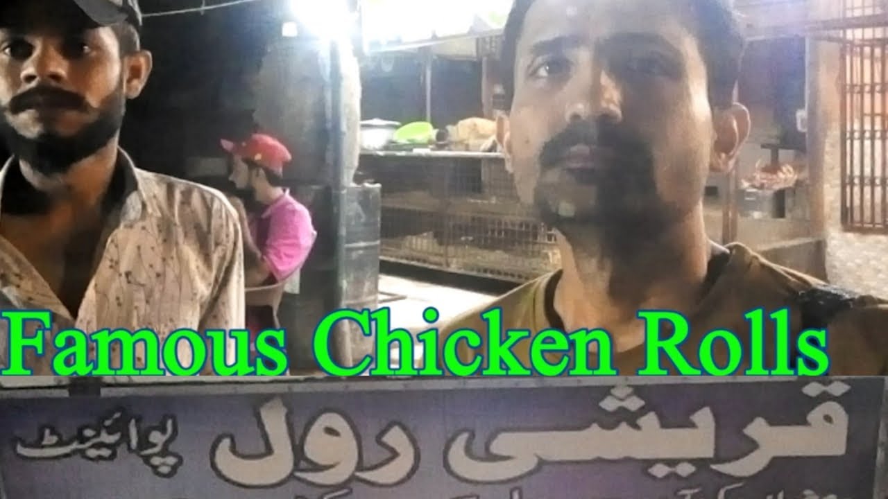 Qureshi Roll Point Chicken Mayo Garlic Roll Famous Kabab Karachi