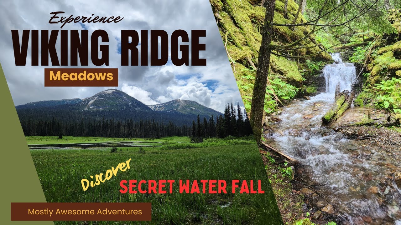 Discover a Secret Water Fall on Viking Ridge Trail