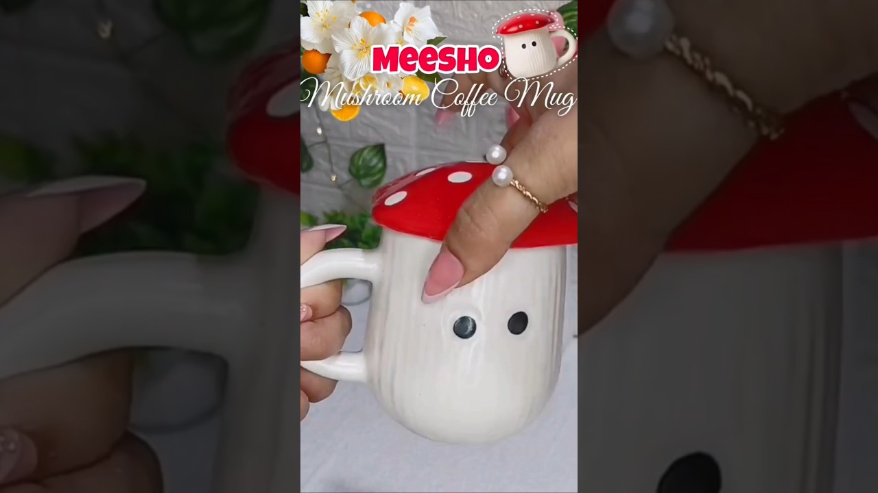 Meesho Coffee Mug | Mushroom Coffee Mug Under ₹300 