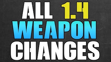 THE DIVISION - NEW HIGH END WEAPON CHANGES IN 1.4 UPDATE! (THE DIVISION 1.4 WEAPON CHANGES)