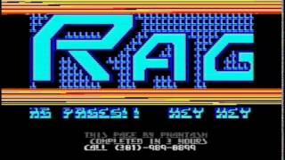 Rage For Order (RFO) - RFO Intro (c64) 1989