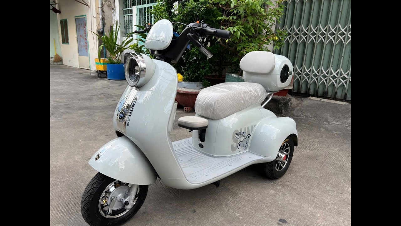 Xe điện 3 Bánh SANTONG MINI sự kết hợp Hài Hòa giữa Cổ Điển và Hiện Đại vô cùng Thời Thượng