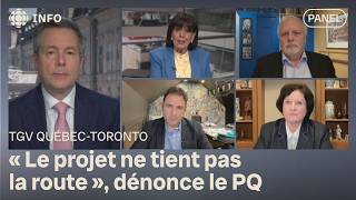 Le Pq Veut Retirer Le Québec Du Projet De Tgv Mordus De Politique