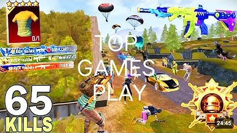 65Kills!MY BEST LIVIK GAMEPLAY in NEW MODE with HA*KER set Pubg Mobile 🤬 ON THE SPOT ALL KILL 😈