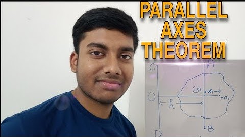 Parallel axes theorem(prove)|| Moment of Inertia(english)