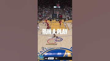 HOW TO RUN A PLAY #nba2k #shorts