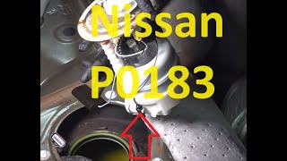 Causes and Fixes Nissan P0183 Code: Fuel Temperature Sensor 
