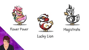 Flower Power, Lucky Lion and Magistrate - Clusterduck | Rosie Rayne