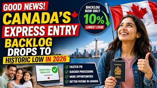 GOOD NEWS! Canada's Express Entry Backlog Drops to Historic Low in 2026