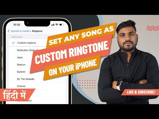 How to Set Any Song as Custom Ringtone on iPhone without Computer? - No GarageBand Needed[हिंदी में] class=