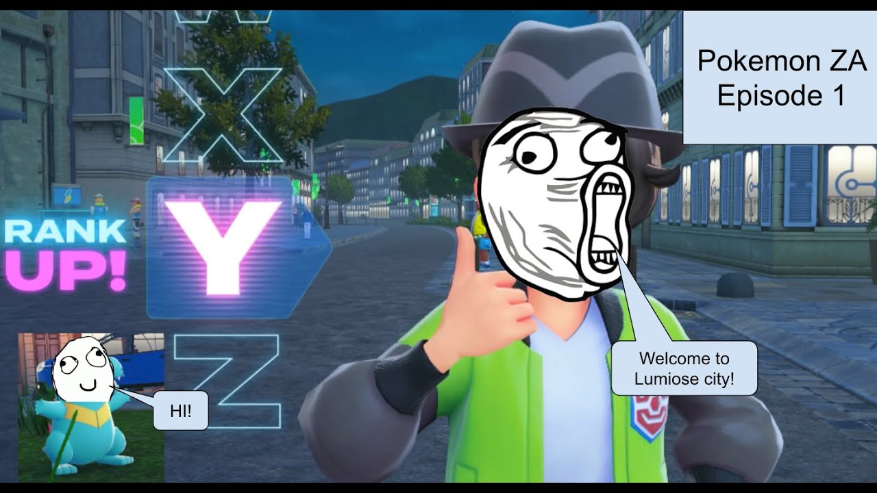 Pokemon ZA: Welcome to Lumiose City!