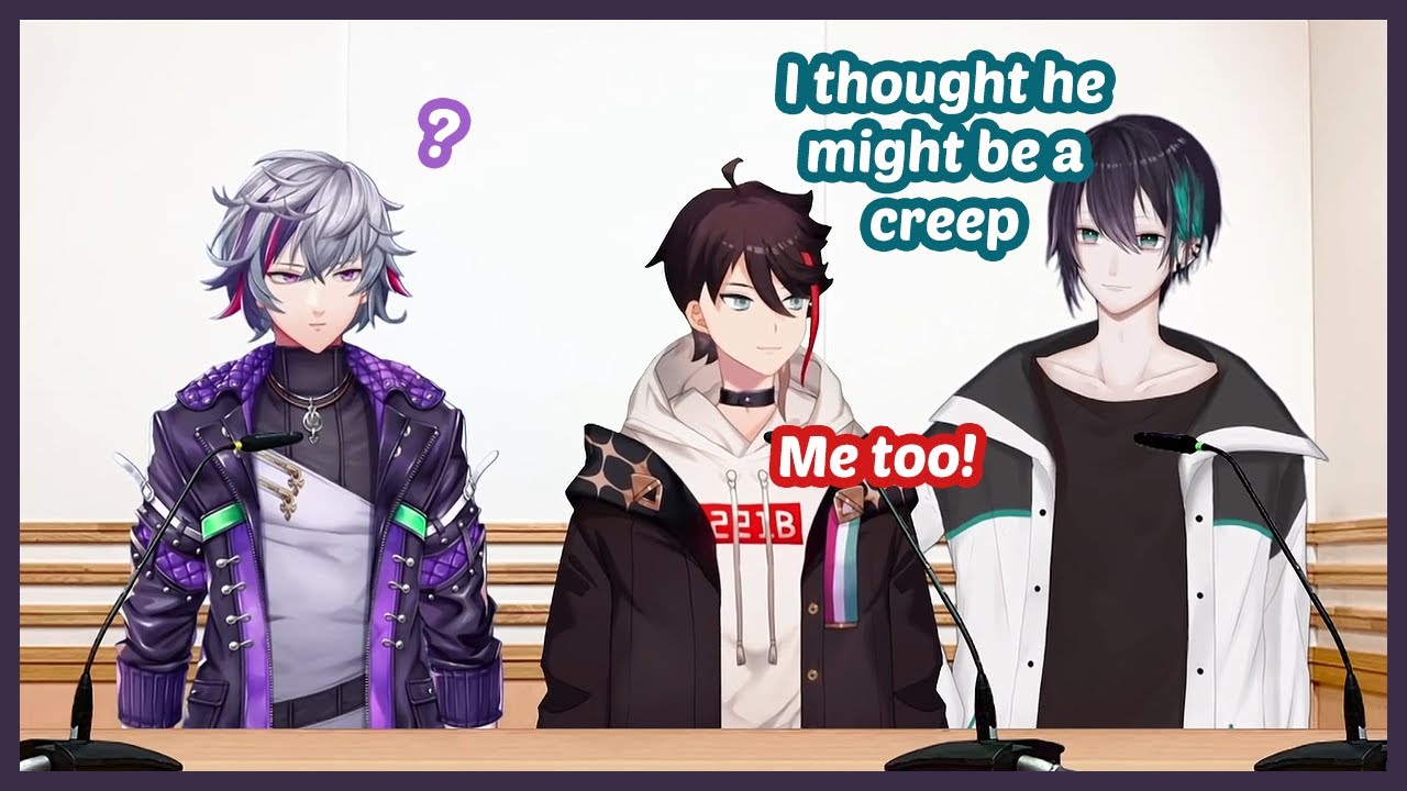 [ENG SUB] Mesherz first impression of each other [Saegusa Akina/Mayuzumi Kai/Fuwa Minato/Nijisanji]