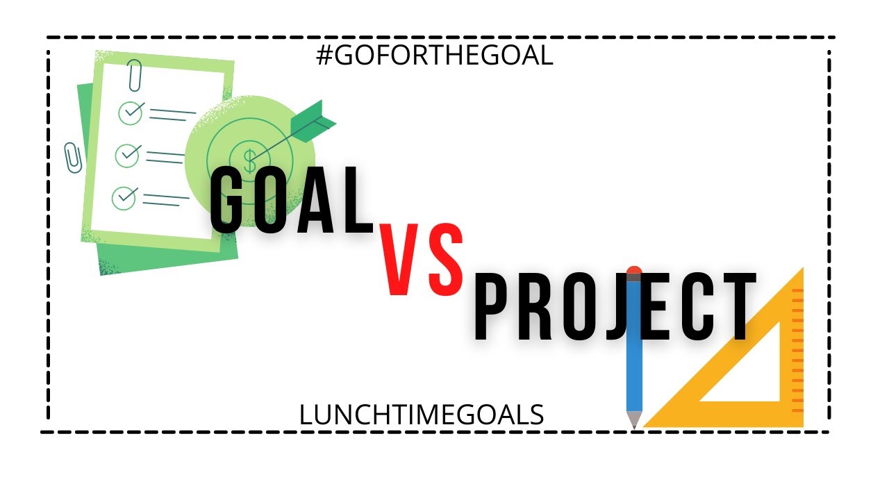 Project Lunchtime Lunchtime Goals: Goal vs Project - YouTube