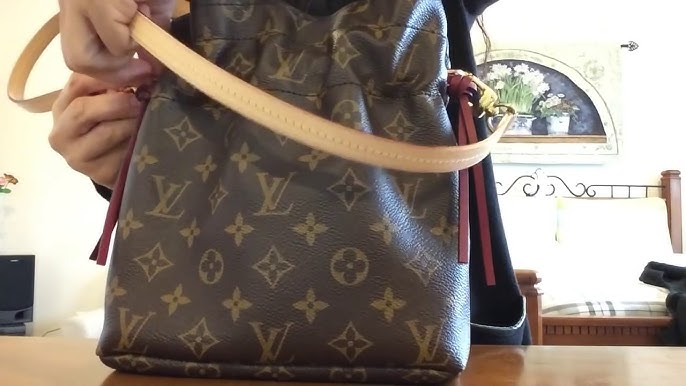 Louis Vuitton Noe Pouch  How I converted it into a top handle