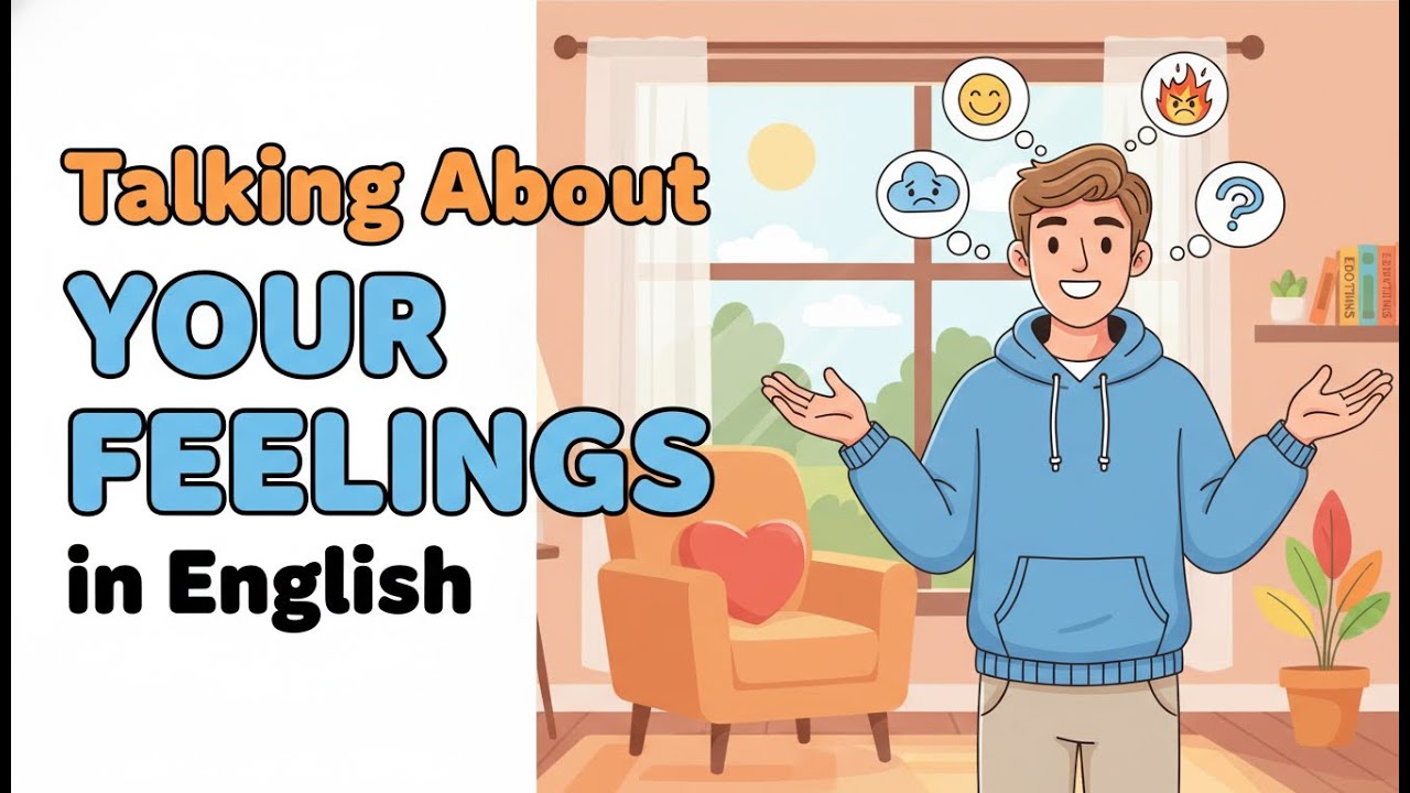 How to Talk About Your Feelings in English | English Speaking Practice