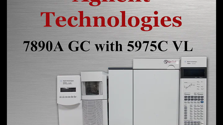 Agilent Tecnologies 5975C VL/ 7890 GC/MS - GenTech Scientific
