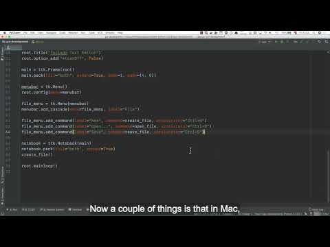 213  Binding shortcuts in Tkinter