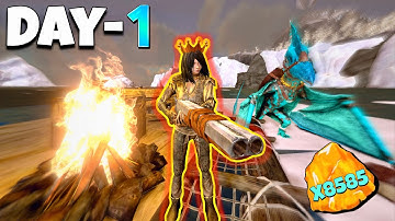 PvP Fresh Start With Lots Of Ambers! - ARK MOBILE