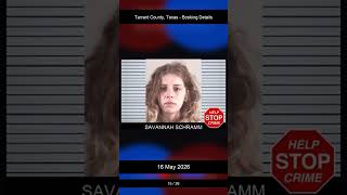 Tarrant County, Texas Booking Records   16 May 2026