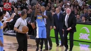 Emmanuel Mudiay Helps The Referees Eject Gregg Popovich In A Funny Way