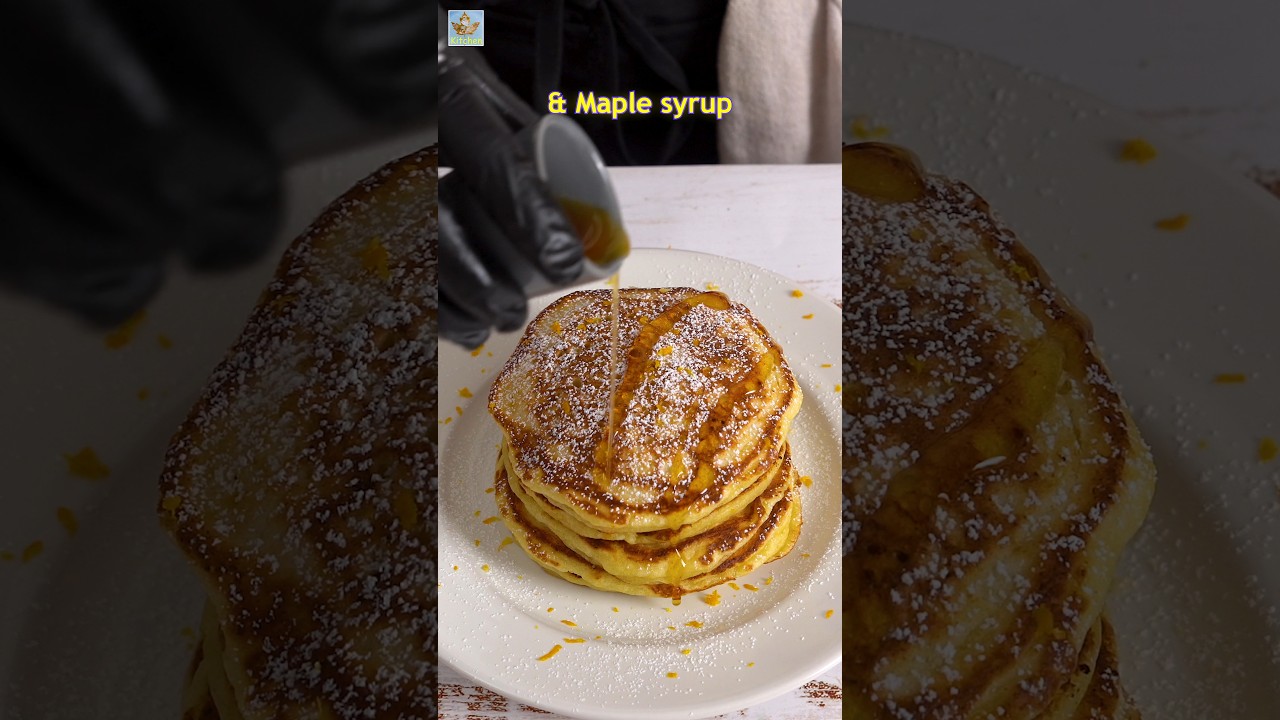 Ricotta Cheese and Orange Pancake 