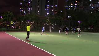 AC League 周末聯賽   A組 17 18 20180708   FC Avengers(藍) vs Strollers(黑) 上半場