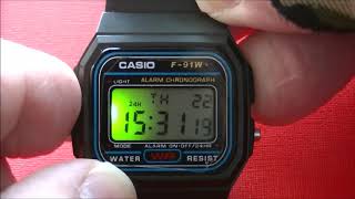 casio f91w fake