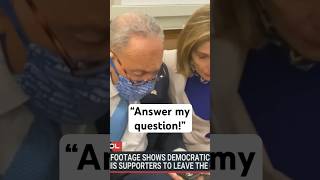Chuck Schumer in new 1/6 footage angrily demands Jeffrey Rosen ask Trump to call off his supporters
