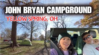 Campground at John Bryan State Park, Yellow Spring-Ohio | Campground Review