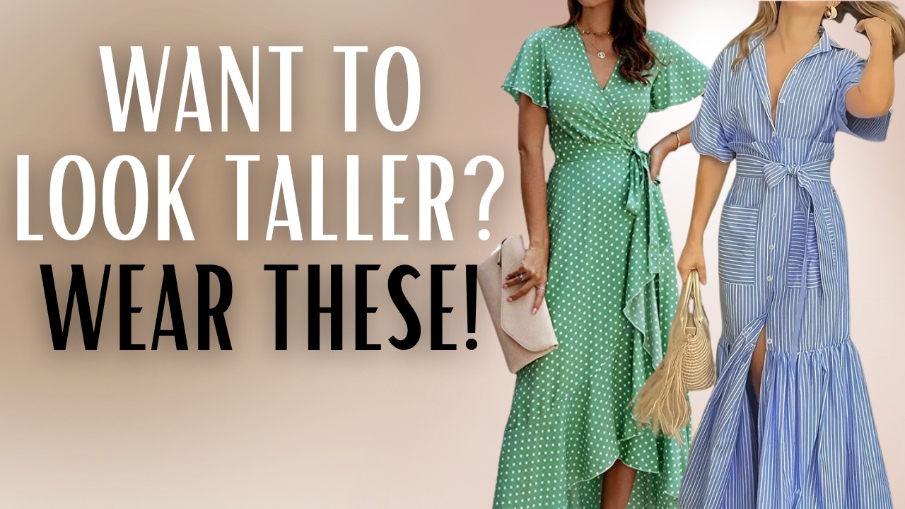 5 Long Dresses That Flatter SHORT WOMEN!