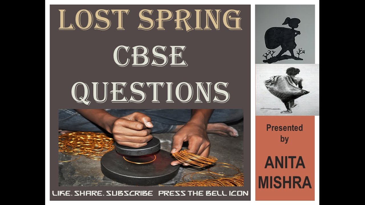 Lost Spring CBSE Questions YouTube